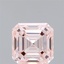 2.40 Ct. Fancy Pink Asscher Lab Grown Diamond