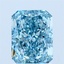 1.58 Ct. Fancy Intense Blue Radiant Lab Grown Diamond