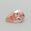 0.31 Ct. Fancy Vivid Pink Pear Lab Grown Diamond