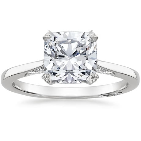 Platinum Simply Tacori Diamond Ring (1/8 ct. tw.)
