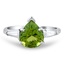 Retro Peridot Cocktail Ring