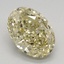 2.64 Ct. Fancy Yellow Oval Lab Grown Diamond