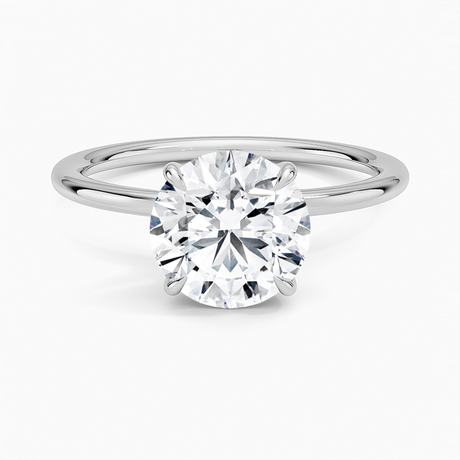 Love Knot Solitaire Ring