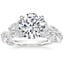 18K White Gold Secret Garden Diamond Ring (1/2 ct. tw.), smalltop view