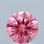 2.02 Ct. Fancy Vivid  Pink Round Lab Grown Diamond