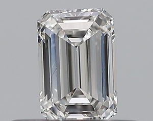 Emerald diamond — real photo