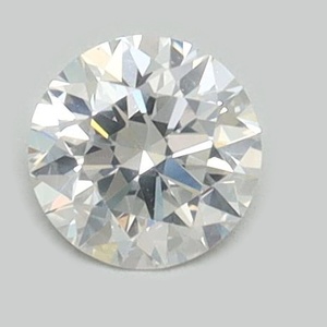 Round diamond — real photo