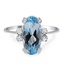Retro Aquamarine Vintage Ring