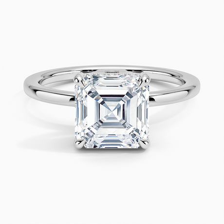 18K White Gold Lumiere Diamond Ring