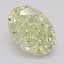 4.55 Ct. Fancy Yellow Oval Diamond