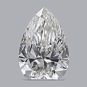 Pear diamond — real photo