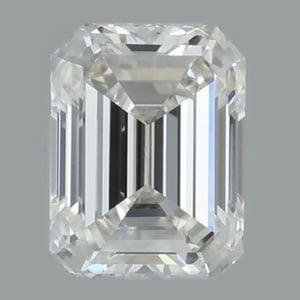 Emerald diamond — real photo