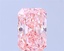 6.03 Ct. Fancy Vivid Pink Radiant Lab Grown Diamond