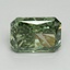 2.57 Ct. Fancy Vivid Green Radiant Lab Grown Diamond