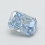 0.82 Ct. Fancy Vivid Blue Radiant Lab Grown Diamond