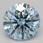 1.82 Ct. Fancy Vivid Blue Round Lab Grown Diamond