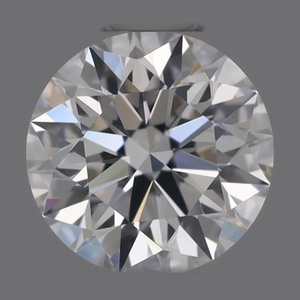 Round diamond — real photo
