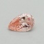 0.32 Ct. Fancy Vivid Pink Pear Lab Grown Diamond
