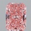 1.77 Ct. Fancy Vivid Pink Radiant Lab Grown Diamond