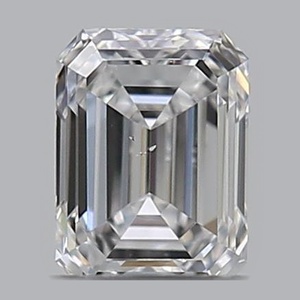 Emerald diamond — real photo