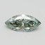 0.61 Ct. Fancy Intense Green Marquise Lab Grown Diamond