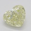 1.01 Ct. Fancy Light Yellow Heart Diamond