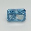 2.09 Ct. Fancy Vivid Blue Radiant Lab Grown Diamond