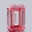 1.25 Ct. Fancy Vivid Pink Emerald Lab Grown Diamond