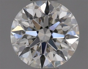 Round diamond — real photo