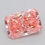2.05 Ct. Fancy Vivid  Pink Radiant Lab Grown Diamond