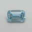 1.06 Ct. Fancy Vivid Blue Emerald Lab Grown Diamond