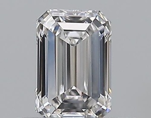 Emerald diamond — real photo