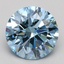 2.47 Ct. Fancy Blue Round Lab Grown Diamond