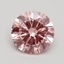 1.80 Ct. Fancy Intense Pink Round Lab Grown Diamond