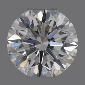 Round diamond — real photo