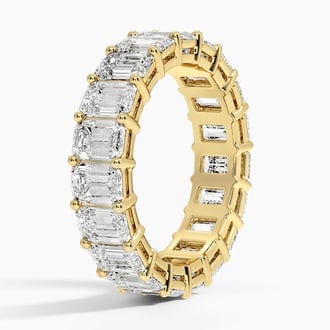 Emerald Eternity Lab Diamond Ring (6 ct. tw.)