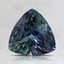 7.5mm Unheated Parti-Color Trillion Tanzanite