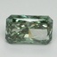 2.99 Ct. Fancy Vivid Pacific Green Radiant Lab Grown Diamond