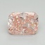 2.02 Ct. Fancy Vivid Pink Cushion Lab Grown Diamond