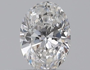 Oval diamond — real photo
