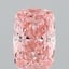 2.07 Ct. Fancy Vivid Pink Cushion Lab Grown Diamond