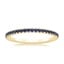 18K Yellow Gold Luxe Ballad Sapphire Ring, smalltop view