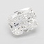 3.01 Ct. Fancy Vivid Green Cushion Lab Grown Diamond