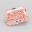 0.95 Ct. Fancy Intense  Pink Radiant Lab Grown Diamond