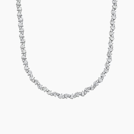 Olivetta Lab Diamond Tennis Necklace