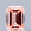 1.54 Ct. Fancy Intense Pink Emerald Lab Grown Diamond