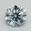 1.50 Ct. Fancy Intense Blue Round Lab Grown Diamond