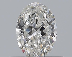 Oval diamond — real photo