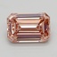 3.33 Ct. Fancy Intense  Pink Emerald Lab Grown Diamond