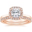 14K Rose Gold Vienna Diamond Bridal Set (1/2 ct. tw.)